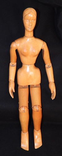 Rare vintage large wooden - vintage,
