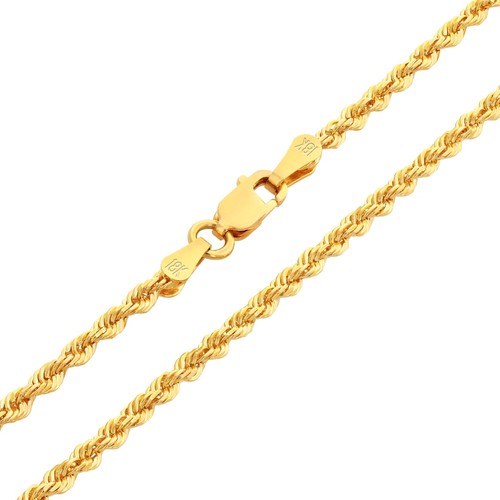 18k yellow gold 2mm - 18k, diamond