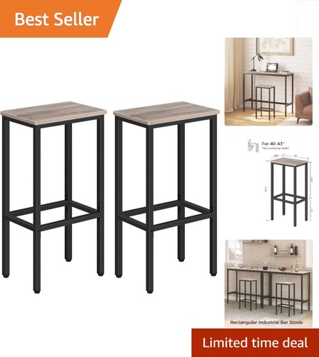 Rustic industrial bar stools - rustic,