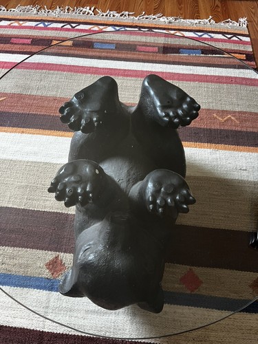 Vintage bear table - bear,