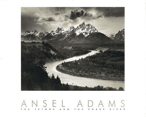 Ansel adams the tetons - adams,