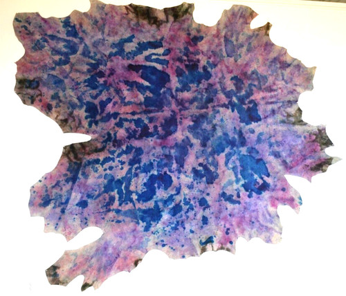 New cowhide suede leather - new, rug