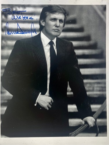 Donald trump hand - trump, signed