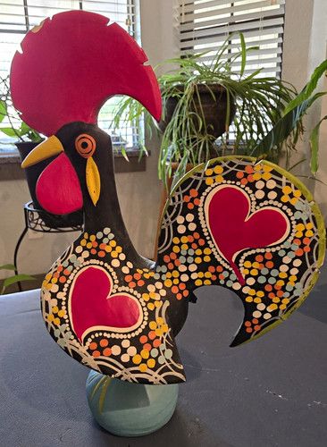 Vintage portuguese rooster - portuguese,