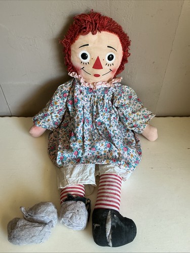 Vintage raggedy ann doll - raggedy,