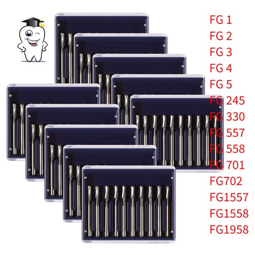 100 dental carbide burs - dental,