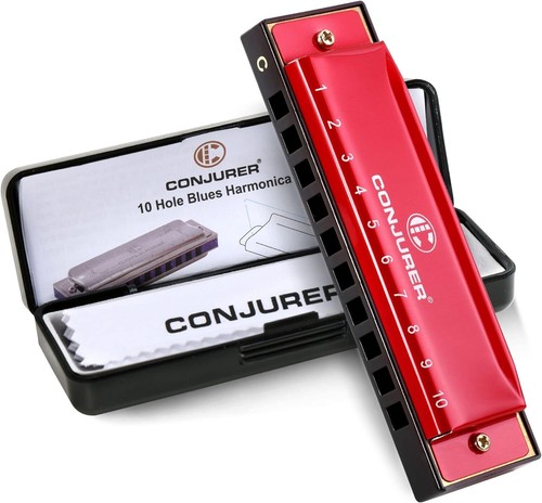 Hole diatonic harmonica - 10,