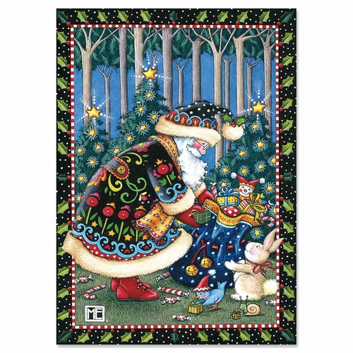 Mary engelbreit woodland santa - mary,