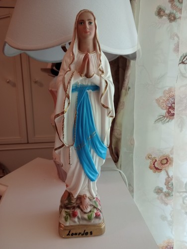 Our lady lourdes virgin - 13",