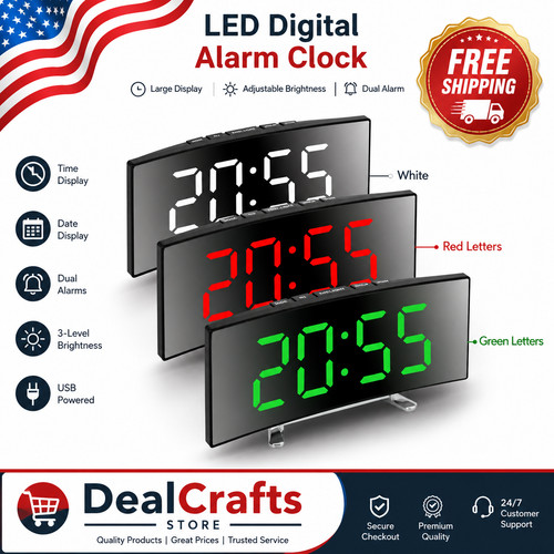 Digital curved screen - digital, alarm