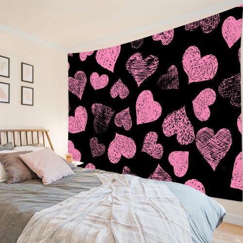Pink love heart valentine - heart, valentine's