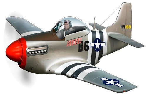 Vintage ww2 mustang rolls - ww2,