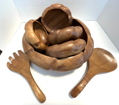 Vintage monkey pod wood - vintage,