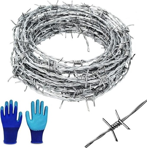 Barbed wire roll - barbed,