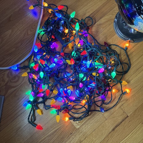 Vintage christmas lights - vintage,