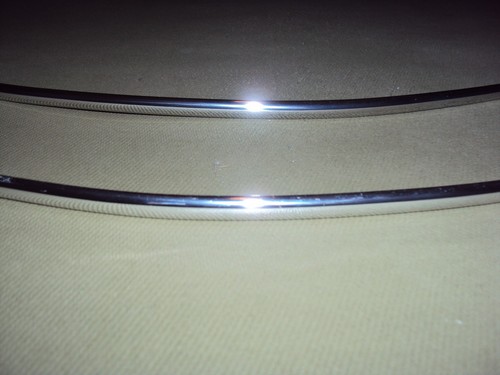 Chrome headrest trim - 68,