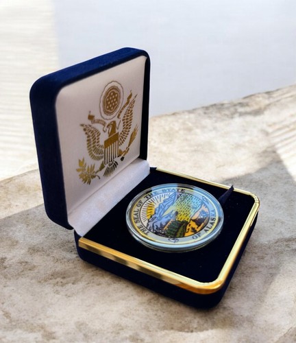 Alaska state seal colorized - alaska,