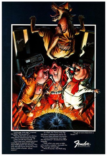 Fender guitars poster 24 - fender, *