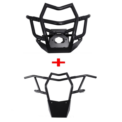 Front rear combined bumper - front, &