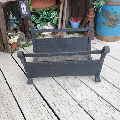 Vintage cast iron fireplace - vintage,
