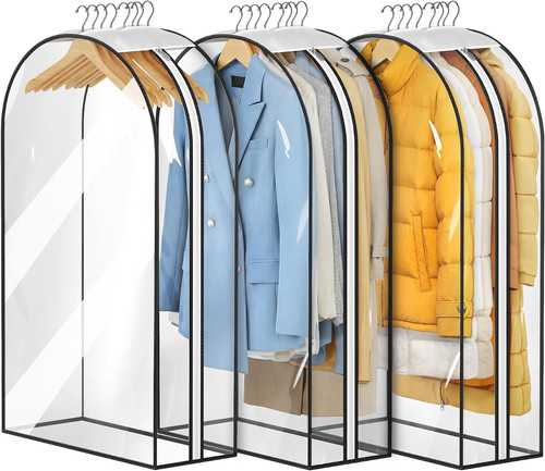 Gusseted all clear garment - gusseted,
