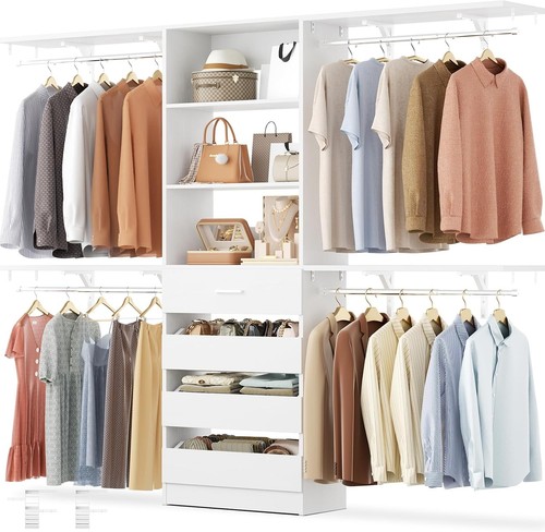 Closet system drawers - closet, w/