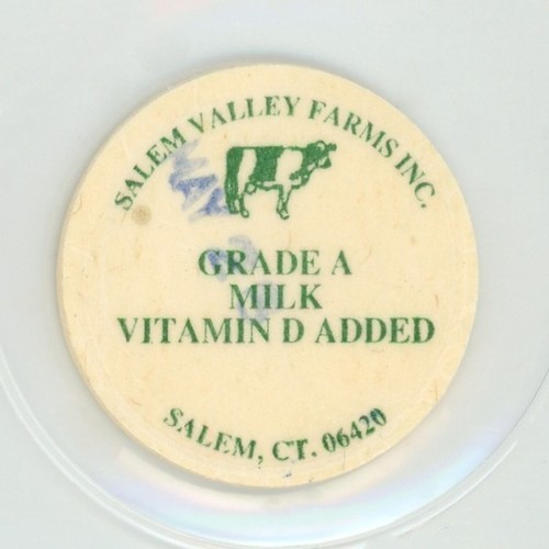 Milk bottle cap insert - cap,