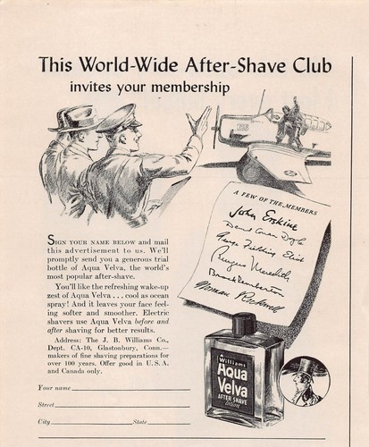 Aqua velva after shave usaf - after,