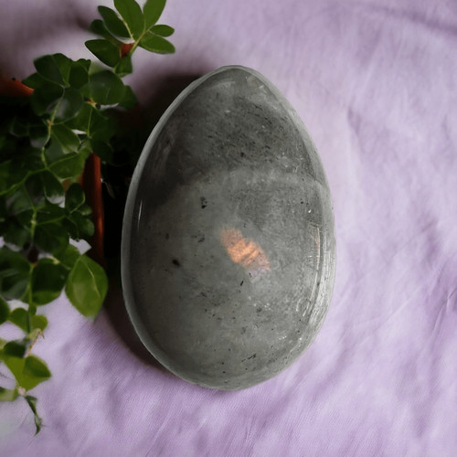 Labradorite crystal egg - labradorite,