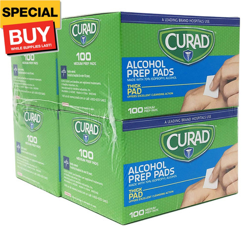 Prep pads - of, |