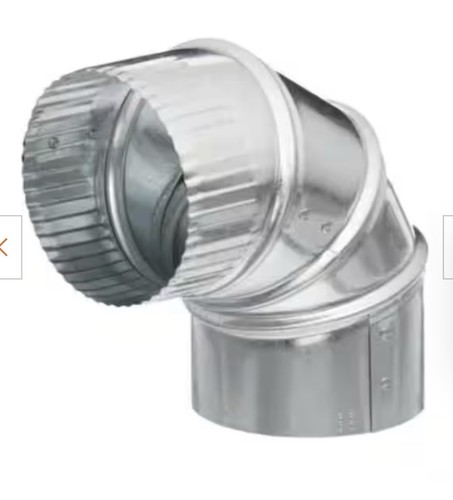 Galvanized 90 24ga - 90°,