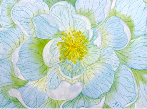 Painting watercolor 11x14 and - painting,