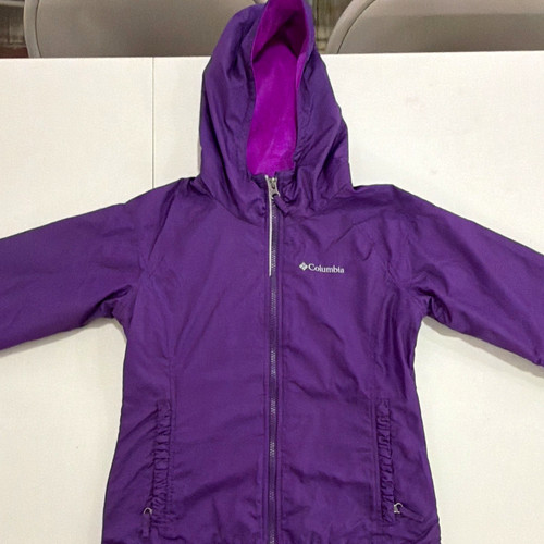 Columbia purple hooded full - purple,