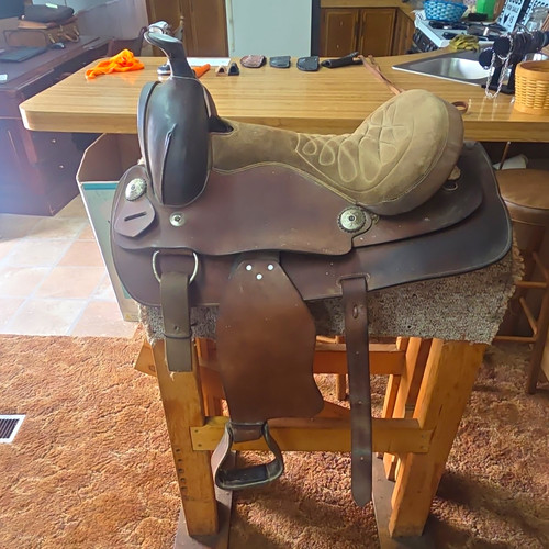 Western leather pleasure trail - leather, pleasure/trail
