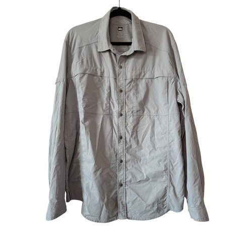 Rei long sleeve - long, button