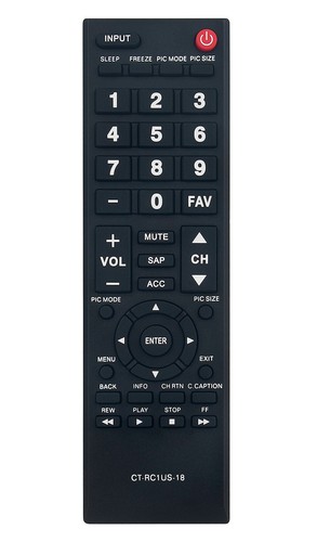 Rc1us replaced remote - ct-rc1us-18,