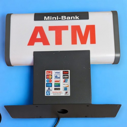 Atm light up sign - 17", w/