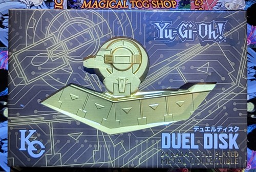 Yugioh duel disk - 24k, gold
