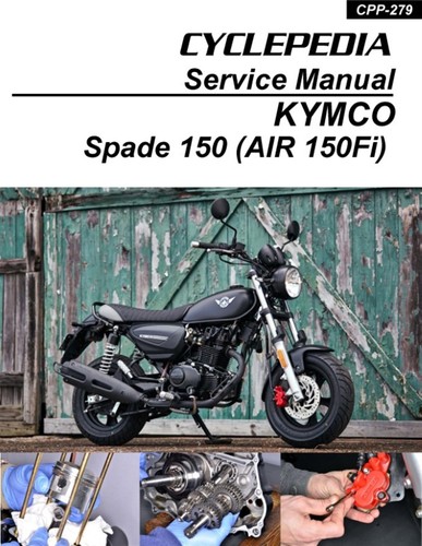 Kymco spade 150 - 150, (air