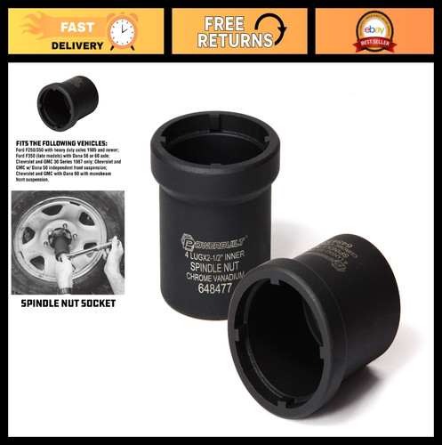 Lug spindle nut socket for - nut,