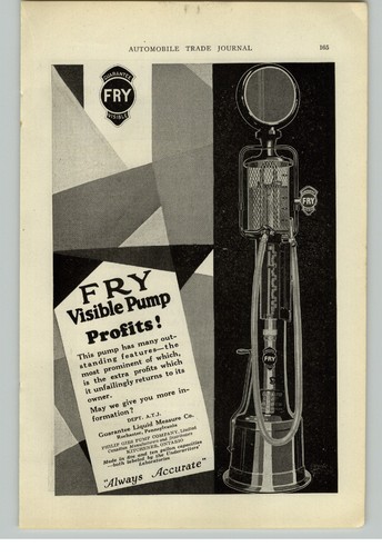 1925 paper fry visible gas - 1925,