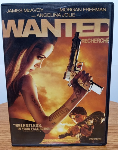 Wanted dvd 2008 james - wanted, mcavoy