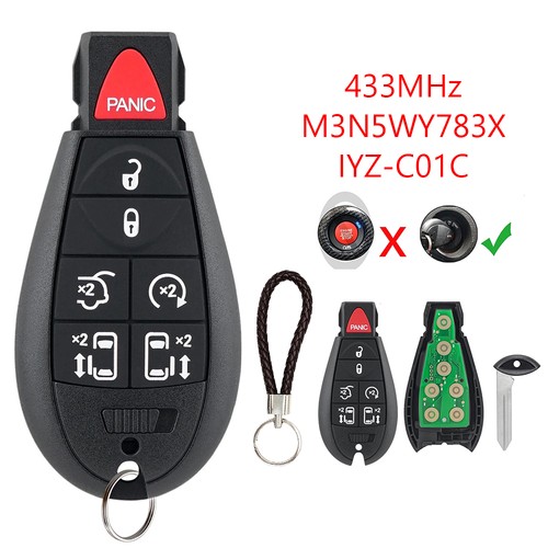 Remote car key fob for - car,