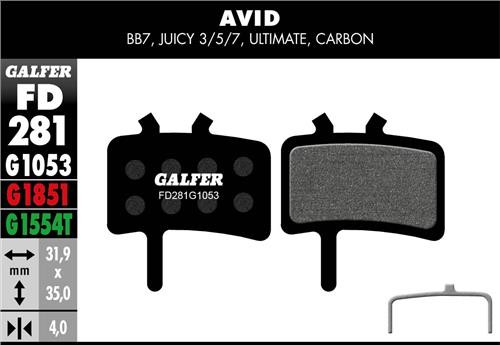 Avid bb7 carbon juicy - avid,