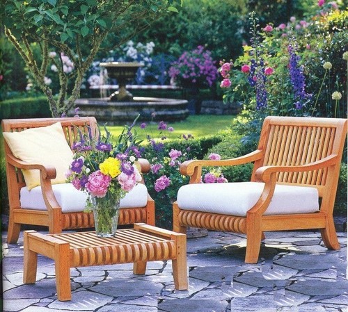 Teak wood garden - pc,