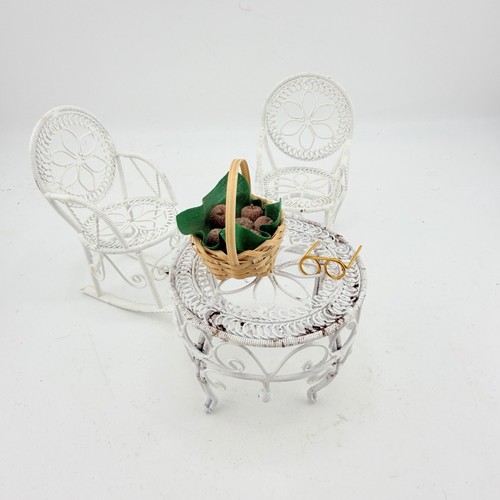 Vintage dollhouse white - vintage,
