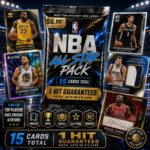 Nba all star pack - all-star, cards