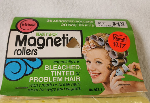Wilhold magnetic hair rollers - magnetic,