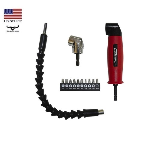 Piece right angle drill - 13-piece,