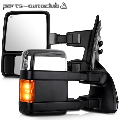 Tow mirrors chrome power - chrome,